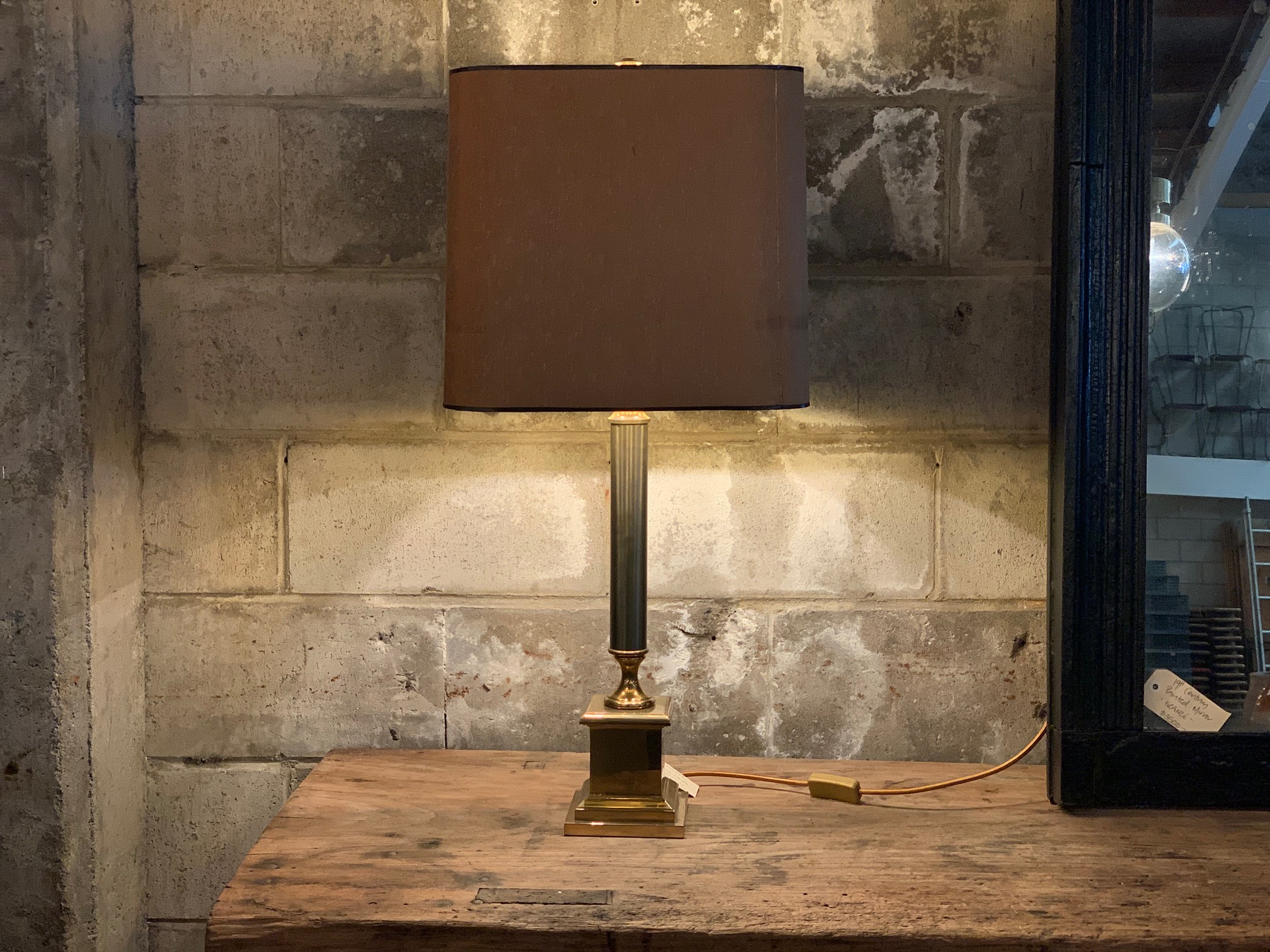 Pair of table lamps in Sold Vitrine